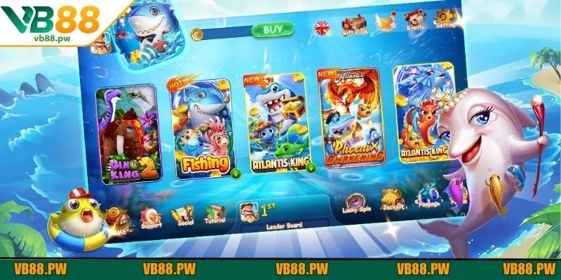 Chiêm ngưỡng hình ảnh đại dương rực rỡ trong Mega Fishing