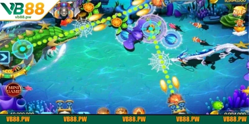 Đồ họa Đại Chiến Thái Bình Dương sống động tái hiện đáy biển cả rực rỡ